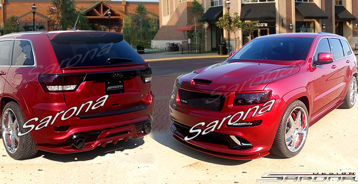 Custom Jeep Grand Cherokee  SUV/SAV/Crossover Body Kit (2011 - 2016) - $1350.00 (Part #JP-007-KT)